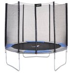 Trampoline rond �250cm avec filet de s�curit� - ralli 250 bleu