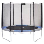 Trampoline rond 300cm avec filet de sécurité bleu Trampoline rond 300cm avec filet de sécurité bleu