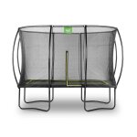 Trampoline silhouette 214x305cm noir