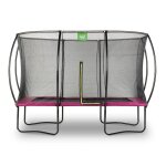 Trampoline silhouette 244x366cm rose