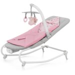 Transat 2 en 1 - balancement apaisant avec musique et vibration rose