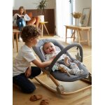 Transat avec arche babydream gris / blanc