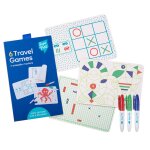 Travel game - 6 jeux nomades multi - coloured