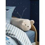 Traversin en sherpa personnalisable ourson cru