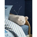 Traversin en sherpa personnalisable ourson �cru