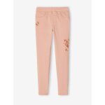 Tregging brod morphologik fin fille rose poudr