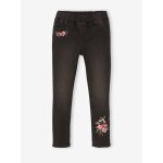 Tregging brod morphologik waterless fille tour de hanches fin denim noir