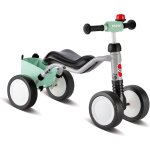 Tricycle bicolore gris et vert