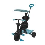 Tricycle enfant Évolutif 4 en 1 unicorn métal noir - bleu Tricycle enfant Évolutif 4 en 1 unicorn métal noir - bleu