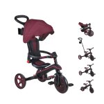 Tricycle explorer 4 - en - 1 �volutif et pliable rouge bordeaux