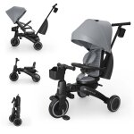 Tricycle jazz 3, �volutif 6 modes d�s 9 mois pivotant, dossier inclinable, capote upf 50 + , poign�e ...