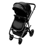 Trio convertible poussette - nacelle - sige auto two + 2 noir
