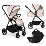 Trio poussette, nacelle, et si�ge auto rodas beige