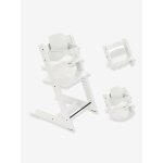 Tripp trapp pack chaise + babyset blanc