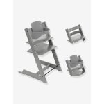 Tripp trapp pack chaise + babyset gris
