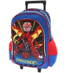 Trolley gar�on sac � dos bakugan dragonoid 45 cm bleu / rouge / noir