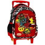 Trolley maternelle fille gim emoji imprim� too lit en polyester multicolore