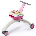 Trotteur b�b� et porteur tiny rider 5 en 1 pink
