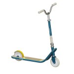 Trottinette 2 roues scoot classic guidon r�glable, frein arri�re, design stable bleu