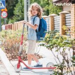 Trottinette 2 roues yvolution scoot classic guidon réglable, frein arrière, design stable pour enfants ... Trottinette 2 roues yvolution scoot classic guidon réglable, frein arrière, design stable pour enfants ...