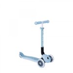Trottinette 3 roues junior foldable lights eco bleu ciel