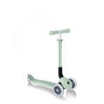 Trottinette 3 roues junior foldable lights eco vert pistache