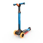 Trottinette pour enfants, 2 + ans, pliable, led - deck, nexo bleu blue