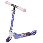 Trottinette enfant 2 roues reine des neiges mauve / rose