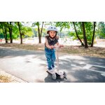 Trottinette enfant 3 roues jessy avec roues lumineuses et hauteur r�glable pink rose