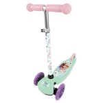 Trottinette enfant 3 roues reine des neiges turquoise / rose