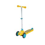 Trottinette enfant 3 roues scootie bug bumble métal noir - jaune Trottinette enfant 3 roues scootie bug bumble métal noir - jaune