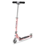 Trottinette enfant micro sprite pearl led rose