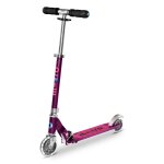 Trottinette enfant micro sprite pearl led violet
