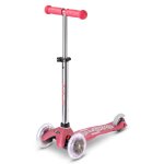Trottinette enfant mini micro deluxe glitter led rose