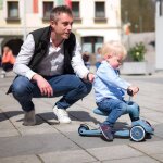 Trottinette evolutive enfant highwaykick bleu acier