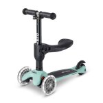 Trottinette �volutive mini micro 3en1 lite led mint