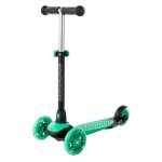 Trottinette de freestyle synth�tique muffin vert vif / noir