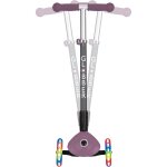 Trottinette primo - 120 / 80 mm, abec 5, 3 roues, hauteur r�glable, roues led rose