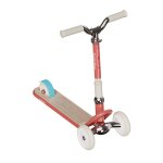 Trottinette yvolution glider, pour les enfants de 3  8 ans. rouge