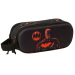 Trousse batman 3d 21 cm - 2 cpt multicolore