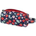 Trousse fraises noir, rouge, bleu