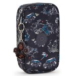 Trousse gar�on kipling tissu synth�tique imprim� dreamy geo noir