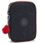 Trousse gar�on rectangulaire kipling 100 pens iron letter fun 21 cm - grande capacit� noir / rouge