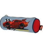 Trousse gar�on ronde synth�tique cars lightning mcqueen bleu marine