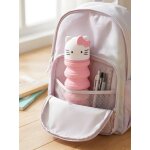 Trousse hello kitty enfant 13 x 6 x 6 cm rose