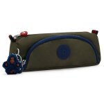 Trousse kipling cute � 2 compartiments zipp�s 22 cm - seaweed block vert