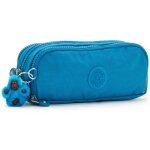 Trousse kipling gitroy 3 compartiments zipp�s 23 cm n aquatic bleu