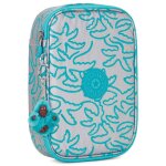 Trousse rectangulaire kipling metallic palm 26 boucles jusqu � 100 stylos bleu / gris / blanc perle / ...