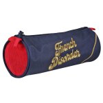 Trousse ronde fille colorblock rouge colorblock rouge