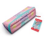Trousse scolaire ouverture xxl trousse fleurs pastel